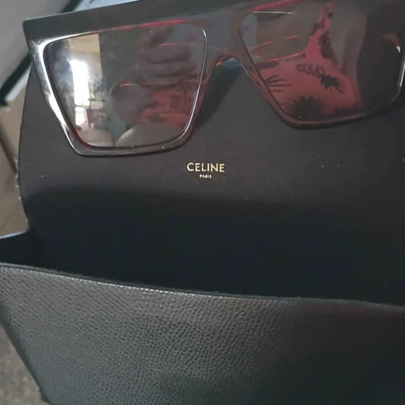 Celine | Accessories | Celine Red And Black Square  display picture 1